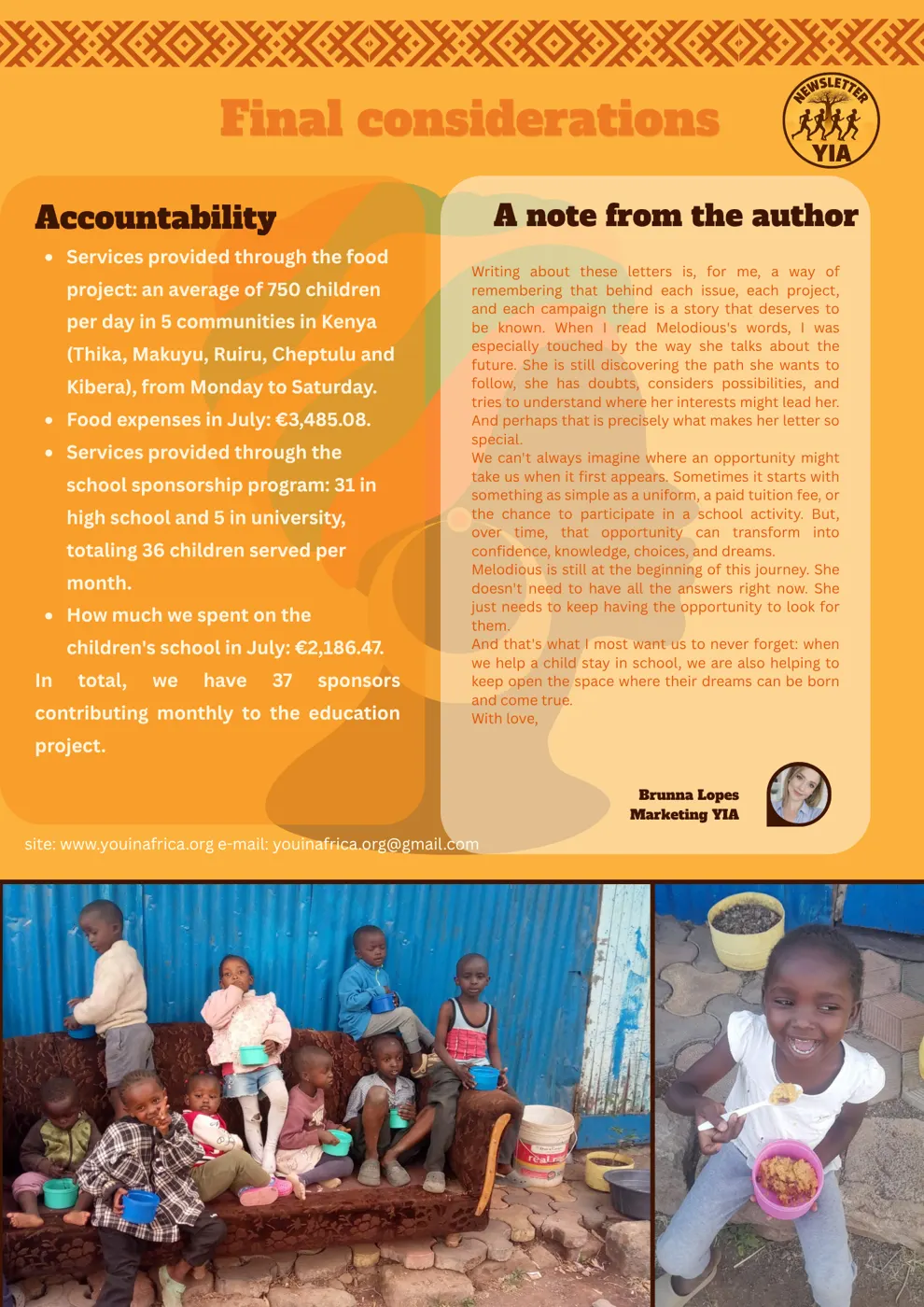 What changes when a child believes in their own future? — Newsletter September 2026