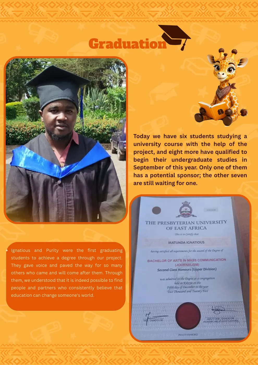The journey to graduation — Newsletter June 2026