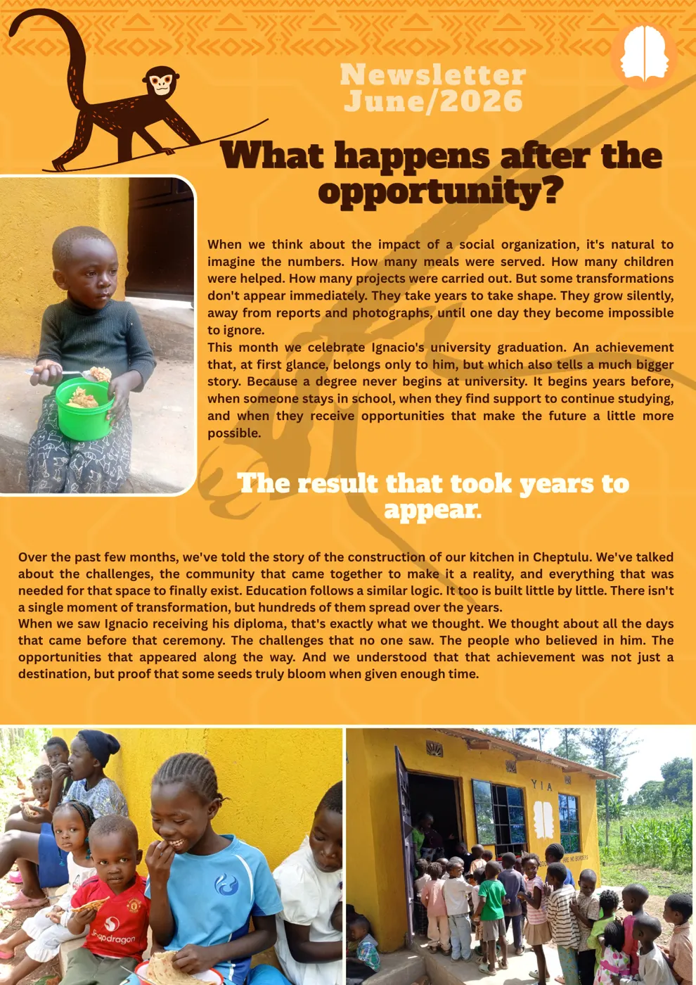 The journey to graduation — Newsletter June 2026
