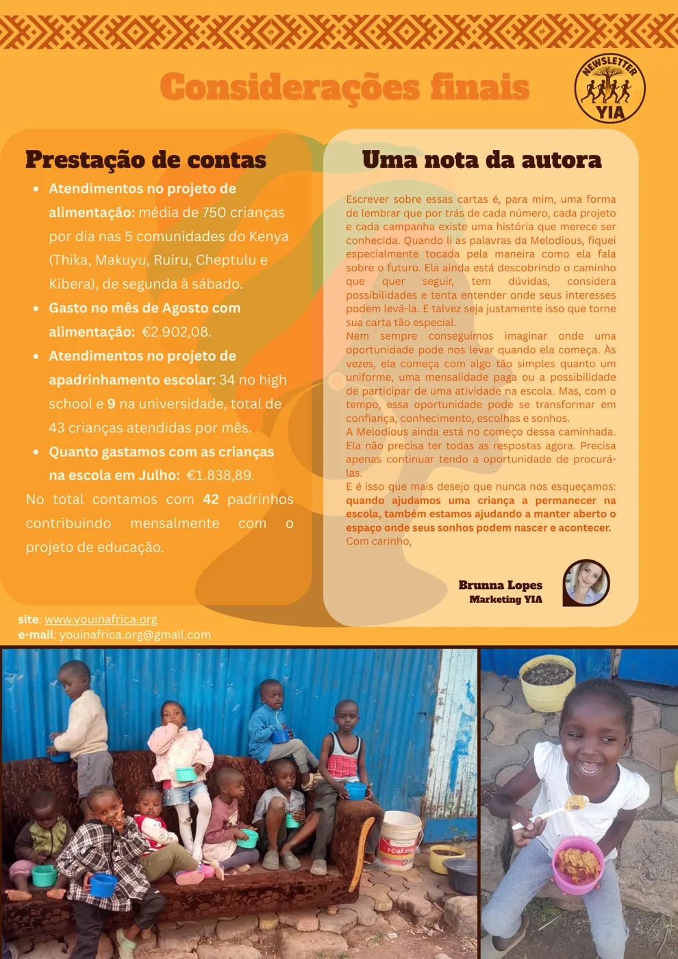 O que muda quando uma criança acredita no próprio futuro? — Newsletter Setembro 2026