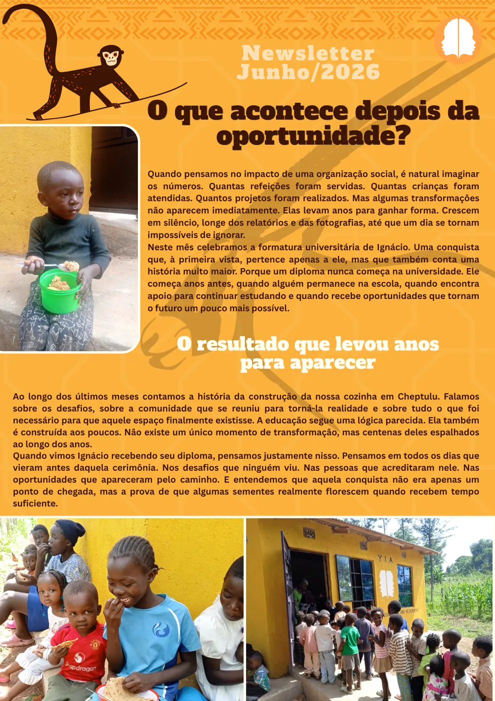 A jornada até a formatura — Newsletter Junho 2026