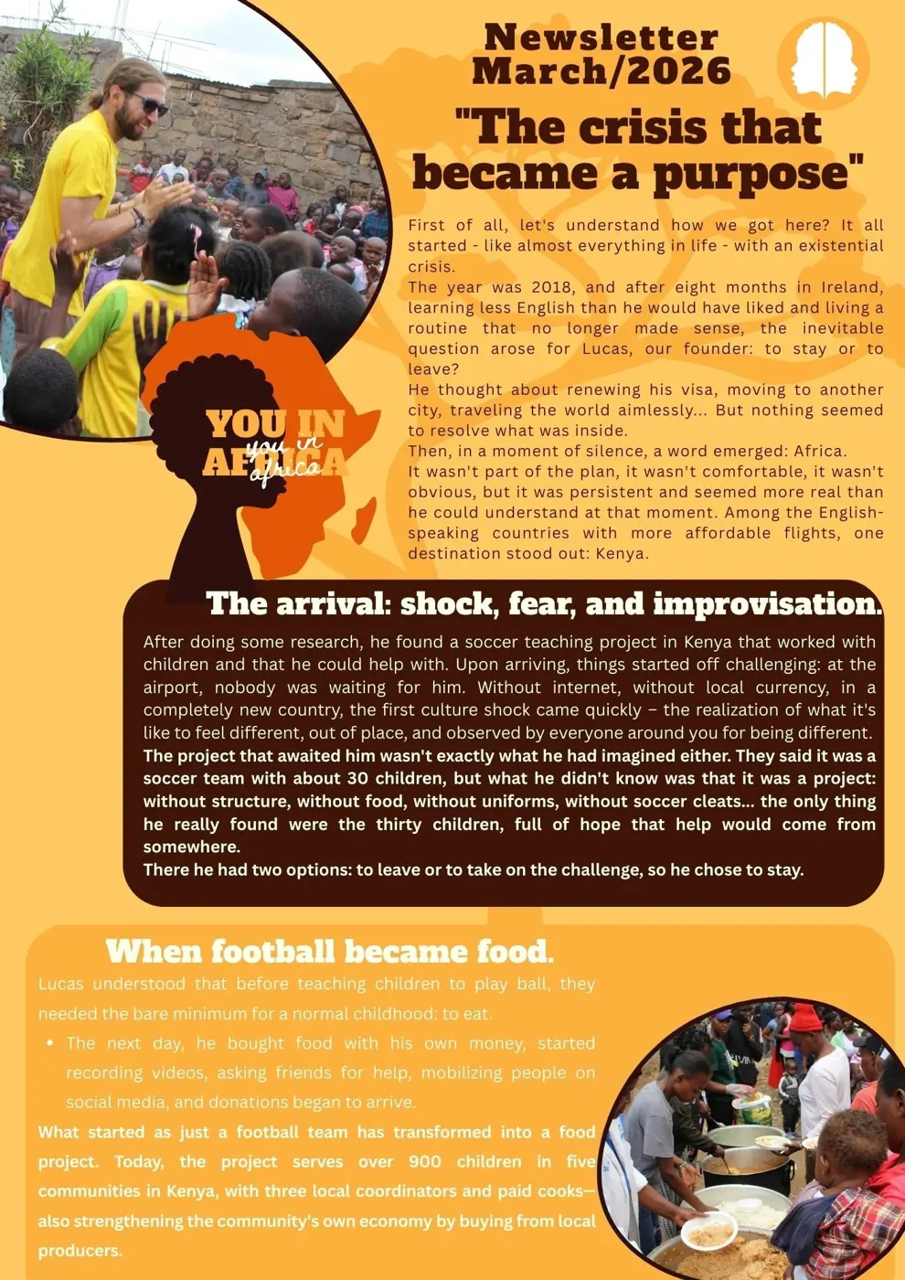 The very first YIA newsletter — Newsletter March 2026