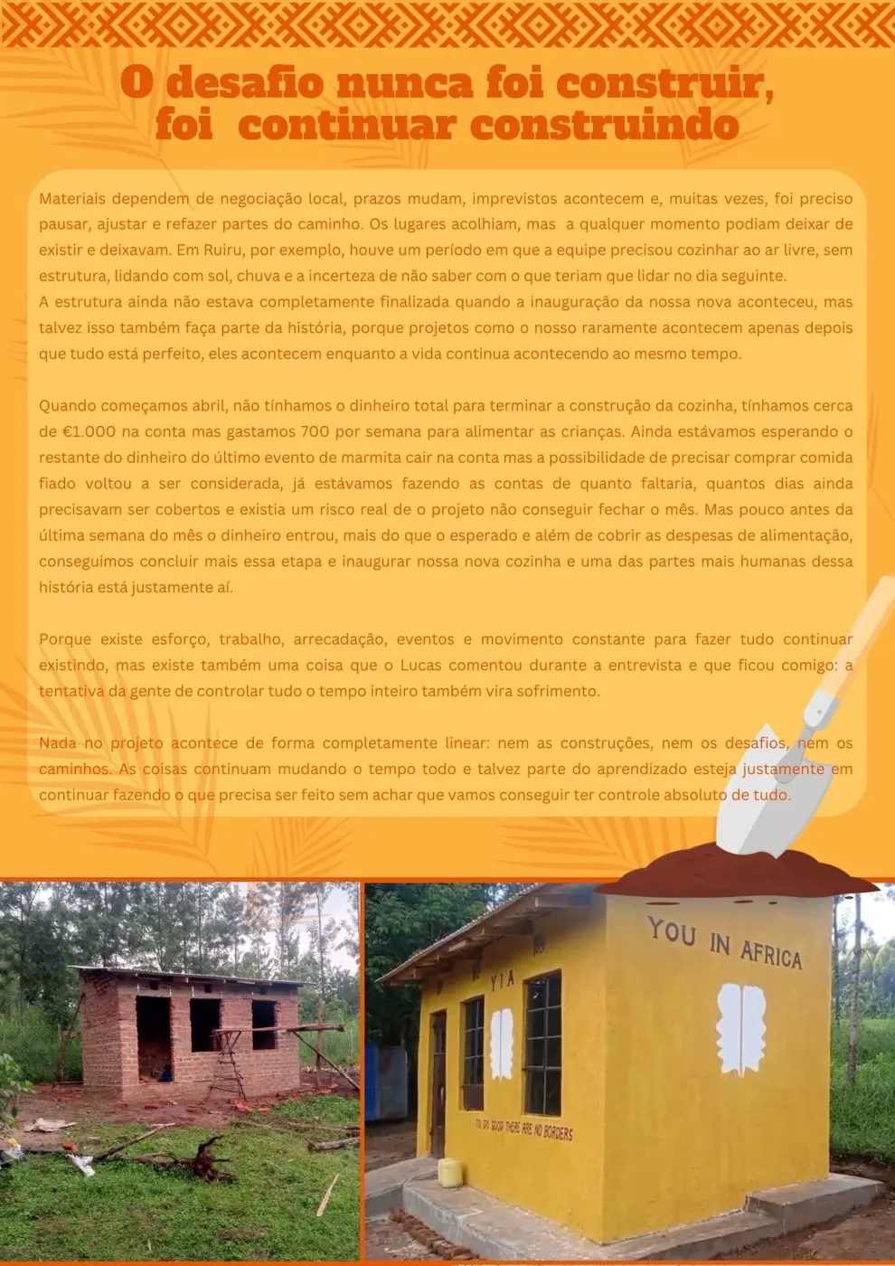 Como nossas cozinhas foram construídas — Newsletter Maio 2026