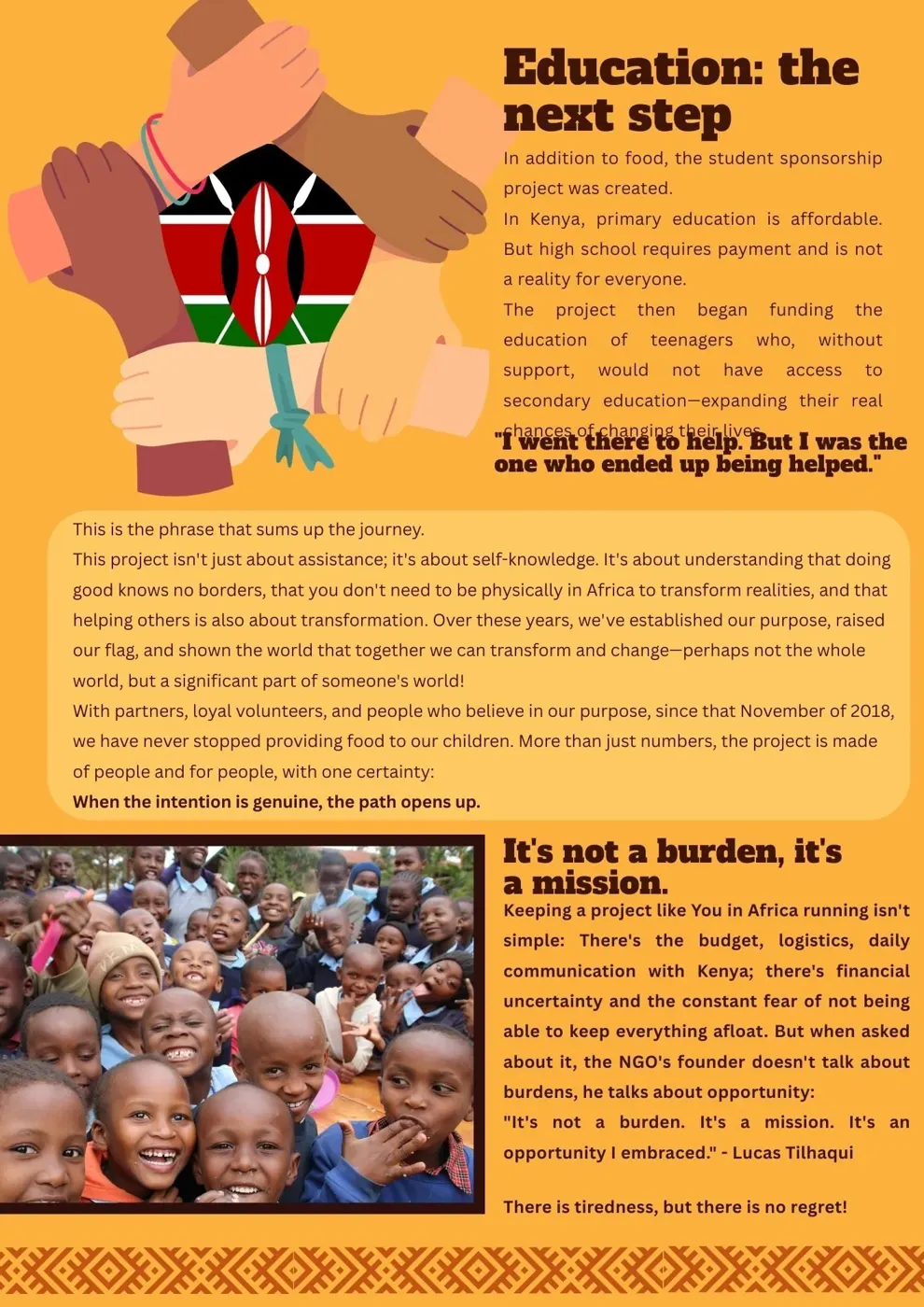 The very first YIA newsletter — Newsletter March 2026