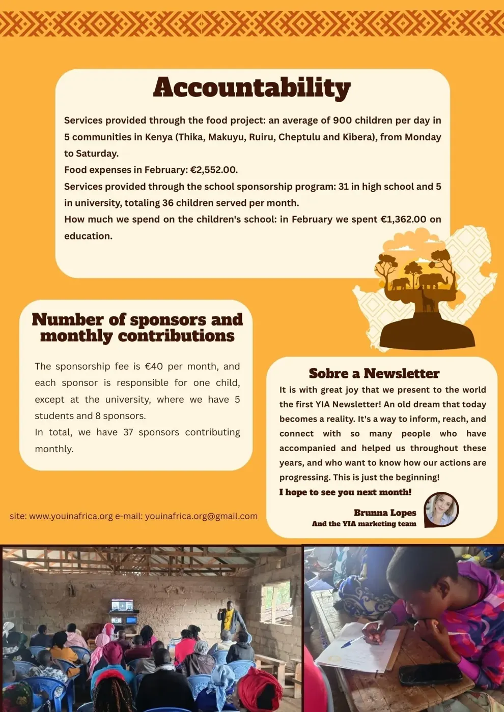 The very first YIA newsletter — Newsletter March 2026