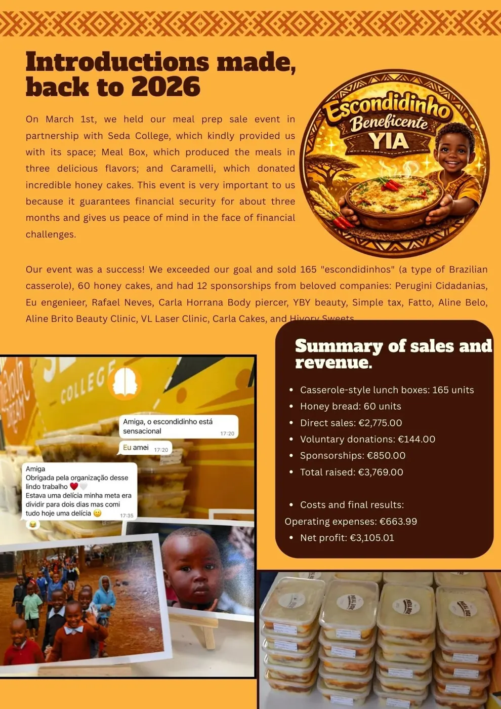 The very first YIA newsletter — Newsletter March 2026