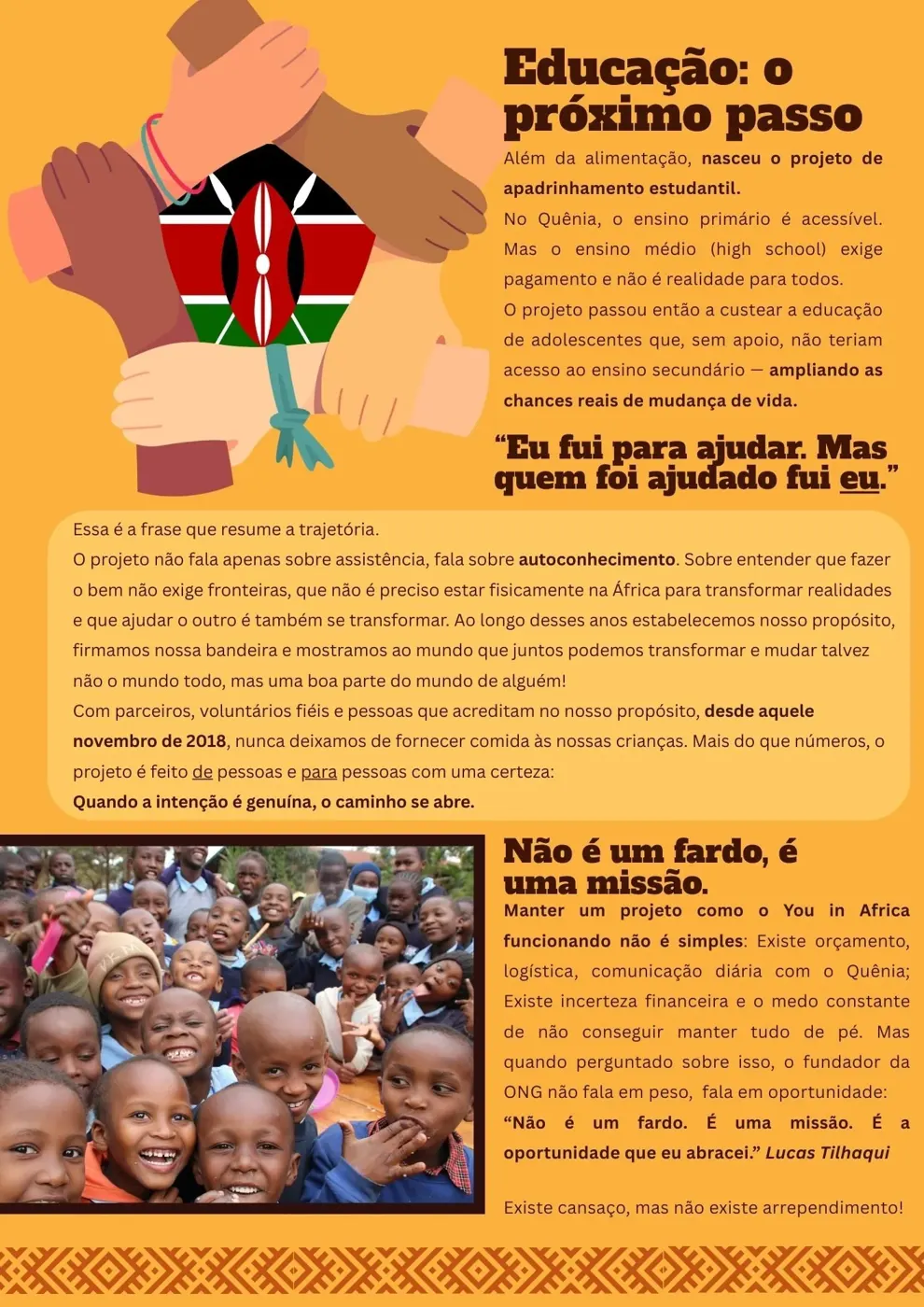 A primeira newsletter do YIA — Newsletter Março 2026